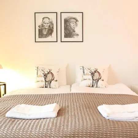 Lapland Aurora Apartment- With Freeparking Wifi Near Center * Rovaniemi